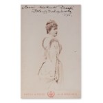 HELENA MODJESKA (1840-1909) | CABINET PHOTO WITH SIGNATURE AND LETTER (POLAND / POLISH)