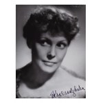 EWA KRASNODĘBSKA (1925*) | AUTOGRAPHED LETTER AND AUTOGRAPHED PHOTO (POLAND / POLISH)