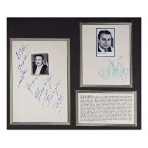 HENRYK BOLESŁAW SZERYNG (1918-1988) | TWO AUTOGRAPHS (POLAND / POLISH)