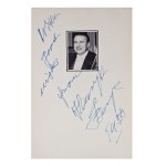 HENRYK BOLESŁAW SZERYNG (1918-1988) | TWO AUTOGRAPHS (POLAND / POLISH)