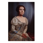 ZDZISŁAWA DONAT (1936*) | ORIGINAL PHOTOGRAPH WITH SIGNATURE AND HANDWRITTEN DEDICATION (POLAND / POLISH)