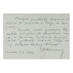 WŁADYSŁAW GOMUŁKA (1905-1982) | DEDICATION WITH SIGNATURE (POLAND / POLISH)