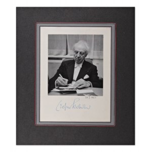 LEOPOLD STOKOWSKI (1882-1977) | AUTOGRAPHED PHOTO (POLAND / POLISH)