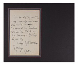 ZOFIA NAŁKOWSKA (1884-1954) | LIST Z ODRĘCZNYM PODPISEM (POLSKA / POLISH)