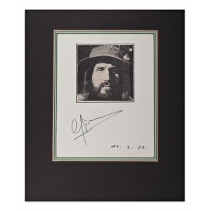 CZESŁAW NIEMEN (1939-2004) | AUTOGRAPH (POLAND / POLISH)