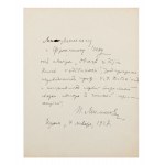 PAVEL NIKOLAYEVICH MILYUKOV (1859-1943) | LETTER WITH SIGNATURE (RUSSIA / RUSSIAN)