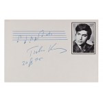 PAVEL LEONIDOVICH KOGAN (1952*) | AUTOGRAPH WITH NOTATION (RUSSIA / RUSSIAN)