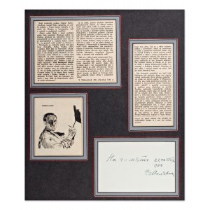 FILIPP ANDREEVICH MALYAVIN (1869-1940) | AUTOGRAPH (RUSSIA / RUSSIAN)
