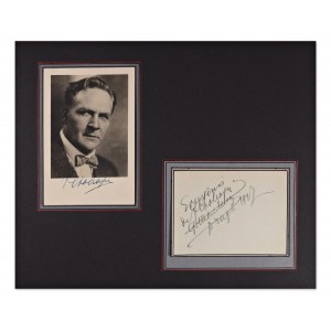 FEODOR IVANOVICH CHALIAPIN (1873-1938) | AUTOGRAPHED PHOTOS AND AUTOGRAPHED DEDICATIONS (RUSSIA / RUSSIAN)