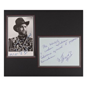 IVAN IVANOVICH PETROV (1920-2003) | AUTOGRAPHED PHOTO AND DEDICATION (RUSSIA / RUSSIAN)