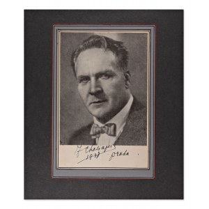 FEODOR IVANOVICH CHALIAPIN (1873-1938) | AUTOGRAPHED PHOTO (RUSSIA / RUSSIAN)