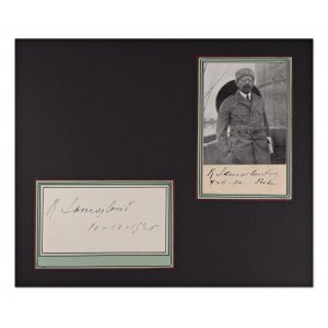 RUDOLF (RUVIM) LAZAREVICH SAMOYLOVICH (1881-1939) | TWO AUTOGRAPHS (RUSSIA / RUSSIAN)