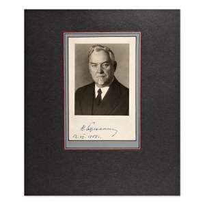 NIKOLAI ALEXANDROVICH BULGANIN (1895-1975) | AUTOGRAPHED PHOTO (RUSSIA / RUSSIAN)