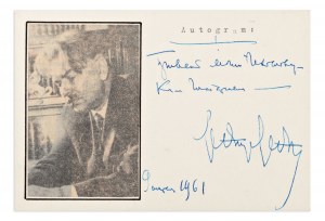 LEONID MAKSIMOVICH LEONOV (1899-1994) | AUTOGRAPH (RUSSIA / RUSSIAN)