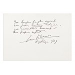 GEORGES JOSEPH CHRISTIAN SIMENON (1903-1989) | DEDICATION WITH AUTOGRAPH (BELGIUM / BELGIAN)