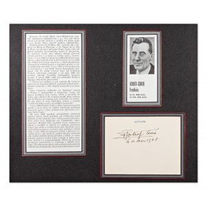FRÉDÉRIC JOLIOT-CURIE (1900-1958) | AUTOGRAPH (FRANCE / FRENCH)
