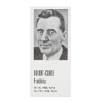 FRÉDÉRIC JOLIOT-CURIE (1900-1958) | AUTOGRAPH (FRANCE / FRENCH)