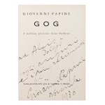 GIOVANNI PAPINI (1881-1956) | HAND SIGNED DEDICATION (ITALY / ITALIAN)