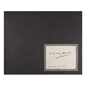 JOAQUÍN SOROLLA Y BASTIDA (1863-1923) | HANDWRITTEN SIGNATURE (SPAIN / SPANISH)