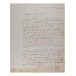 SALOMON CORRODI (1810-1892) | LETTER WITH SIGNATURE (SWITZERLAND / SWISS)