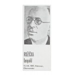 LEOPOLD RŮŽIČKA (1887-1976) | HANDWRITTEN TEXT ABOUT THE HISTORY OF HIS NAME (SWITZERLAND / SWISS)