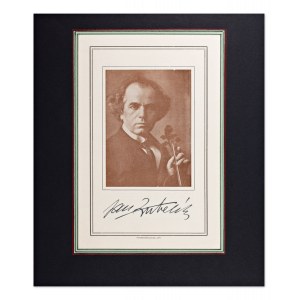 JAN EVANGELISTA KUBELÍK (1880-1940) | AUTOGRAPH ON THE CONCERT PROGRAM (CZECH/ BOHEMIAN)