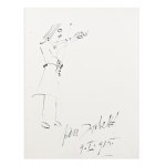 JAN EVANGELISTA KUBELÍK (1880-1940) | HANDWRITTEN AUTOGRAPH WITH VIOLINIST DRAWING (CZECH/ BOHEMIAN)
