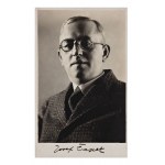 JOSEF ČAPEK (1887-1945) | ORIGINAL SIGNATURE ON PHOTO (CZECH/ BOHEMIAN)