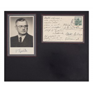 VÁCLAV ŠPÁLA (1885-1946) | AUTOGRAPHED POSTCARDS AND PHOTOS (CZECH/ BOHEMIAN)