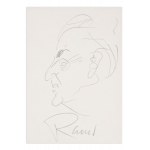 LADISLAV RADA (1929-2021) | ORIGINAL AUTOGRAPH AND CARICATURE OF MR. ŠIMÁK (CZECH/ BOHEMIAN)