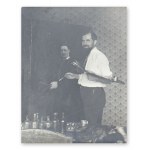 ADOLF ALEX ZAHEL (1888-1958) | LETTER WITH SIGNATURE AND TWO PHOTOS (CZECH/ BOHEMIAN)