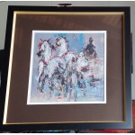 Krzysztof Jarocki, Untitled, framed as pictured