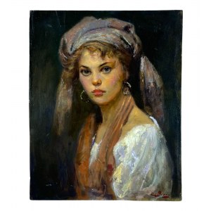 UNIDENTIFIED SIGNATURE, Portrait of a Woman