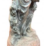 Woman with flowers
