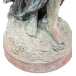Woman with flowers