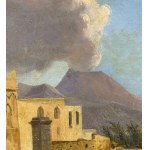 ANONIMO, Small church at the foot of Mount Vesuvius