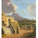 ANONIMO, Small church at the foot of Mount Vesuvius