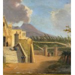 ANONIMO, Small church at the foot of Mount Vesuvius