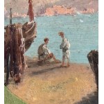 ANONIMO, View of a Neapolitan seascape