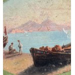 ANONIMO, View of a Neapolitan seascape