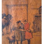UNIDENTIFIED SIGNATURE, Figures with a carriage