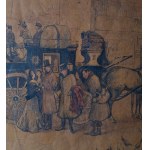 UNIDENTIFIED SIGNATURE, Figures with a carriage