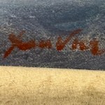 UNIDENTIFIED SIGNATURE, Children playing by the sea
