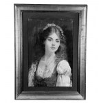 ANONIMO, Portrait of a Woman by an orientalist painter