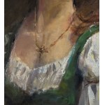 ANONIMO, Portrait of a Woman by an orientalist painter