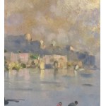 N. DE CORSI, View of a Neapolitan Seascape - N. De Corsi (1882 - 1956)