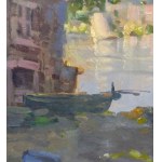 N. DE CORSI, View of a Neapolitan Seascape - N. De Corsi (1882 - 1956)
