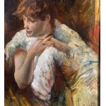 ANONIMO, Portrait of a Young Girl