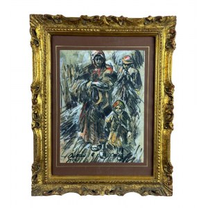 ANTONIO ASTURI, Peasants - Antonio Asturi (1904 - 1986)