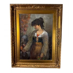 ANONIMO, Portrait of a young woman